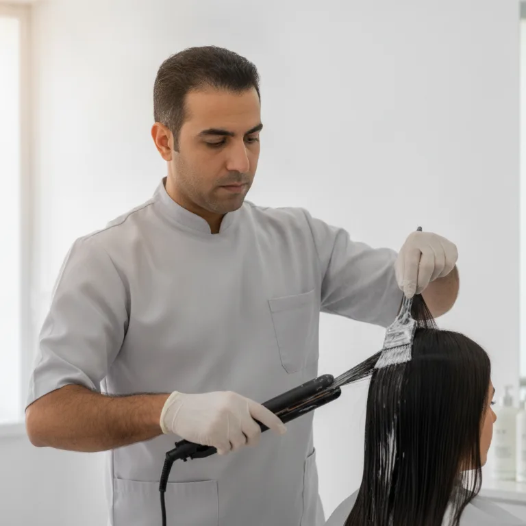علاج الكيراتين خدمة في مردف